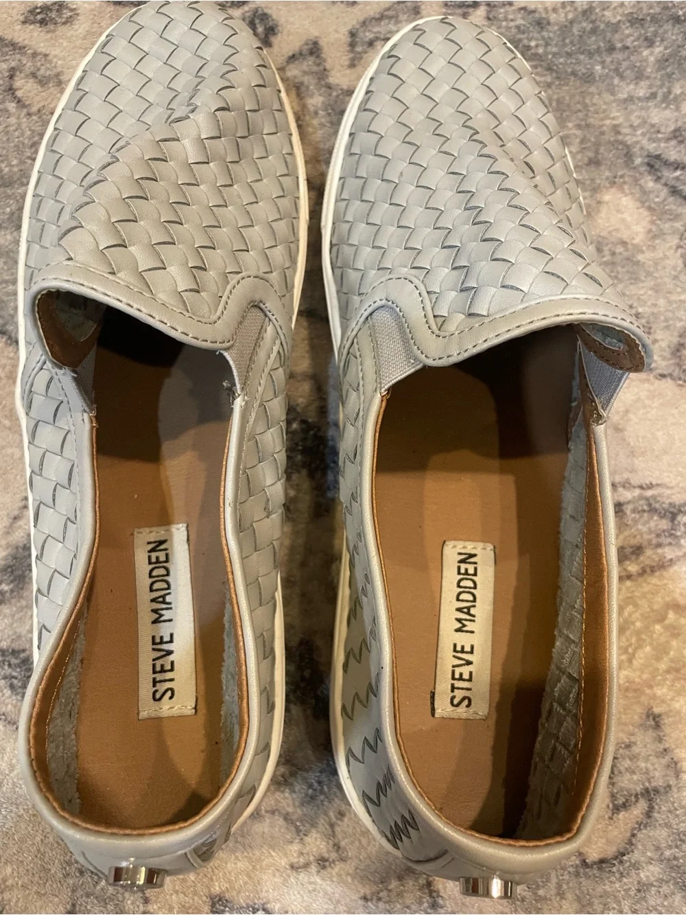 Steve Madden Willow Slip-On Leather Shoes